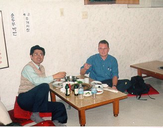 Chaisung Lim and me in Seoul