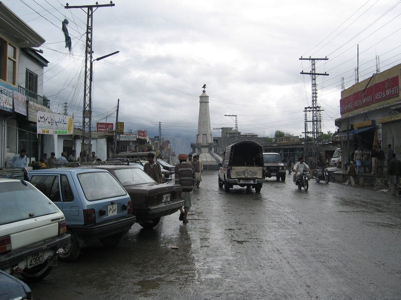Skardu (app. 2000m) on a rainy day