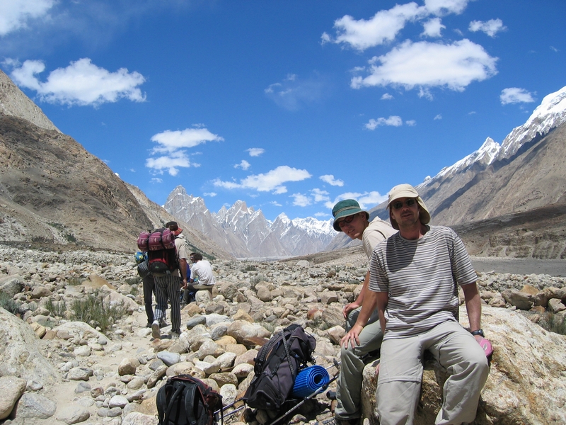 On the way from Jula to Paiju: Hans & Carsten