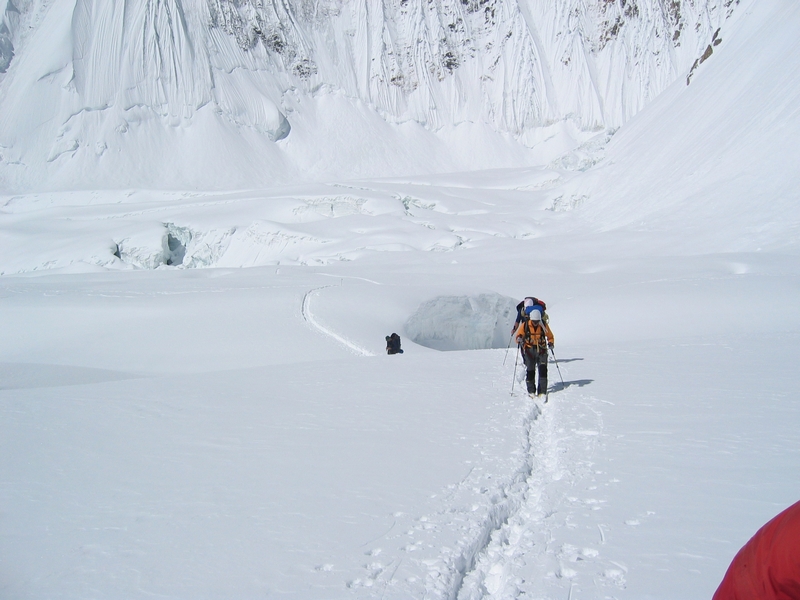 The path to Camp 1