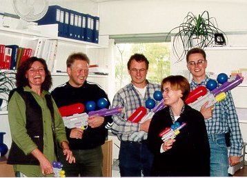 Water guns (Super Soaker XP150's)